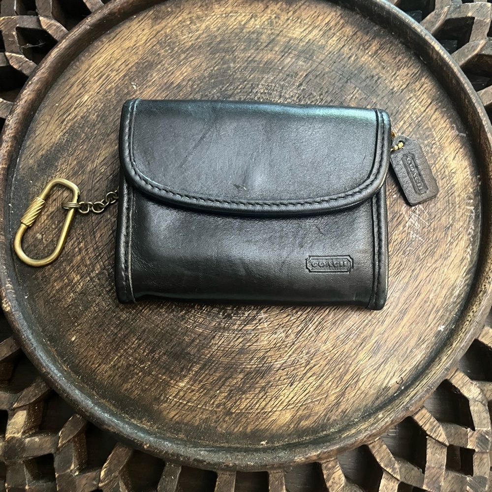 Vintage Coach Multifunction Wallet/Key Case.
